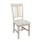 International Concepts 36 in. Solid Wood Round Top Dining Table with 2 Chairs, Unfinished K-36RT-23B-C10-2 - alternate 4